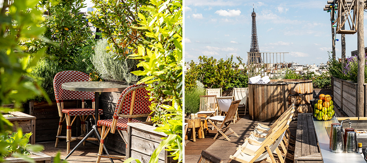 Cheval Blanc's summer garden-inspired rooftop terraces 