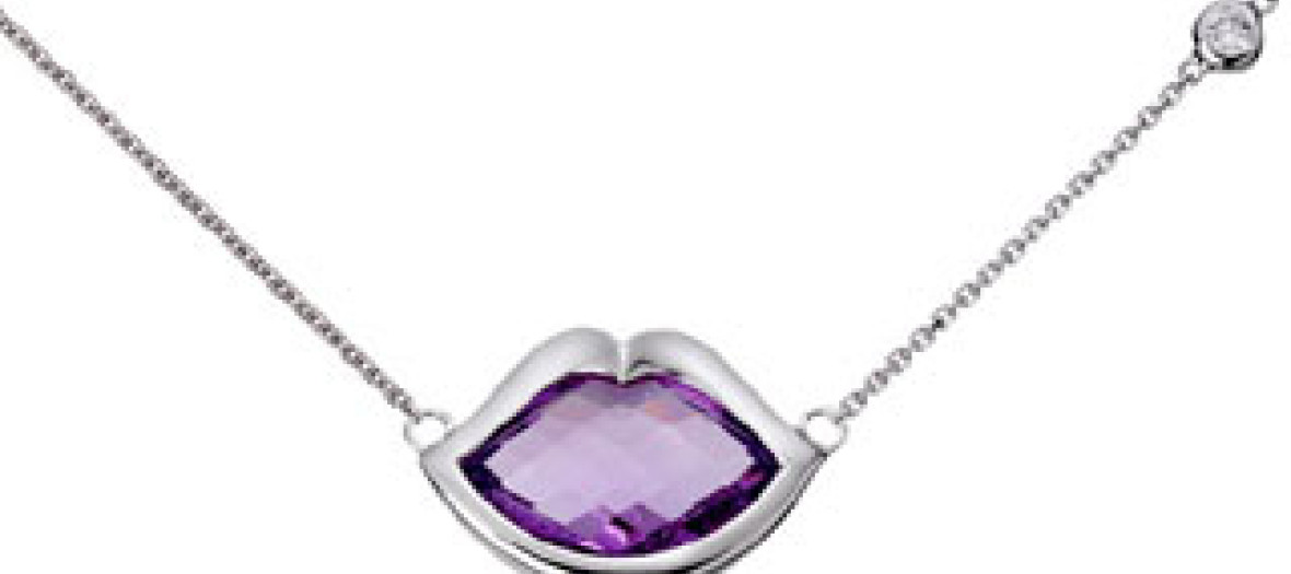 Collier Baiser Amethyste