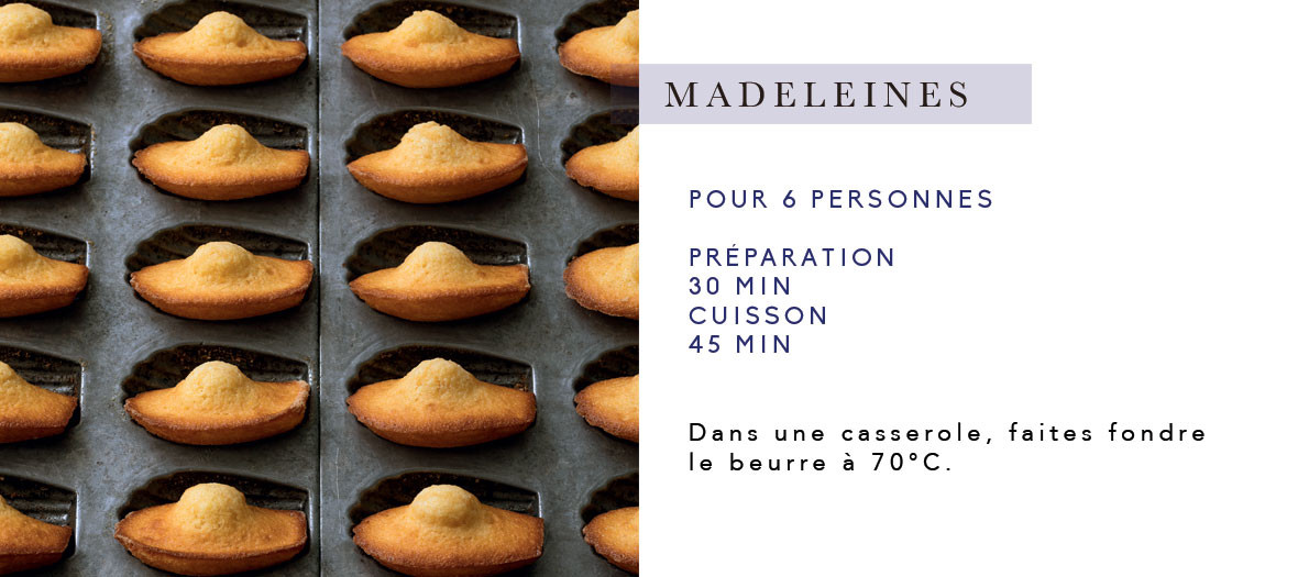 Madeleine Apéro - Recette Cake Factory