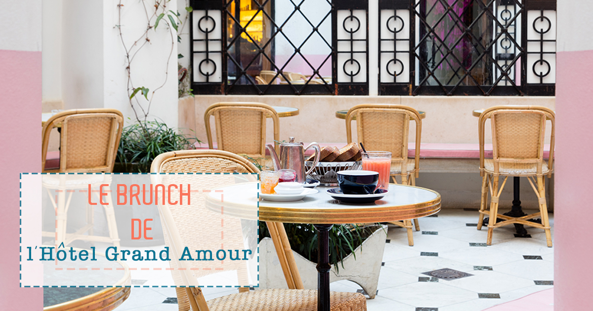 Hotel Grand Amour The Best Brunch On A Terrace In The 10th