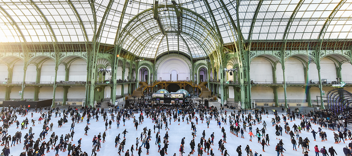 Le Grand Palais des Glaces une patinoire sous la nef du Grand Palais