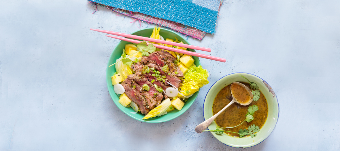 how to prepare a good beef tataki with spices