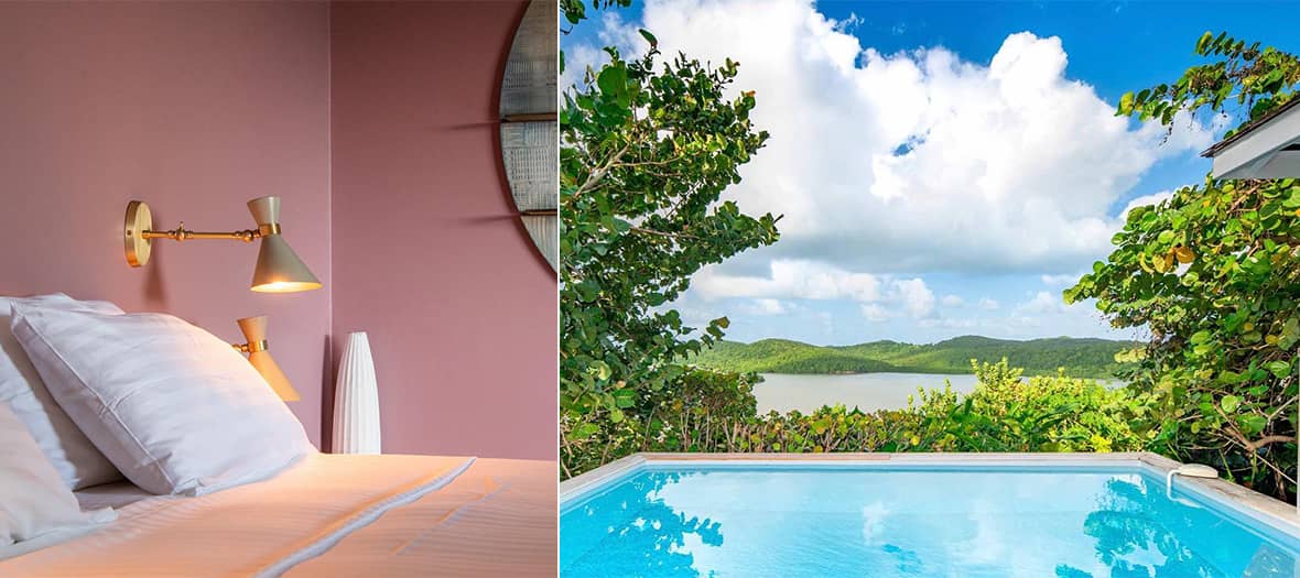 Guest house and boutique hotel Plein Soleil and La Villa Apolline in Martinique