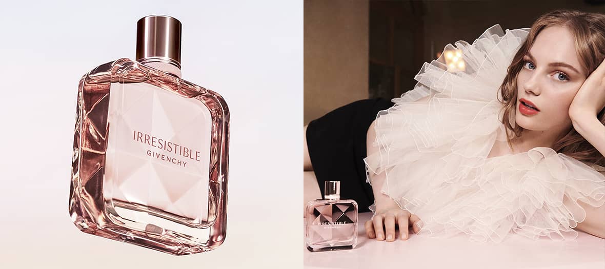 Fran Summers, muse of IRRESISTIBLE, the new eau de parfum signed Givenchy