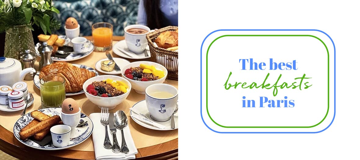 Where to have an author's breakfast in Paris?