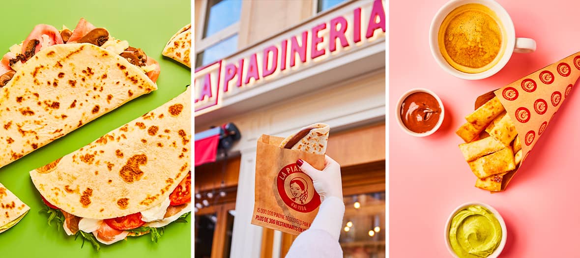 The best piadines at Piadineria in Paris