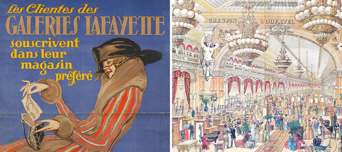The Birth of Department Stores: Fashion, Design, Toys, Advertising, 1852-1925, until October 13 at the Museum of Decorative Arts
