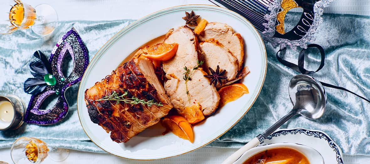 The Honey Pork roast recipe from Aurélia Beaupommier