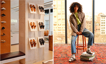 The Birkenstock shop in Paris