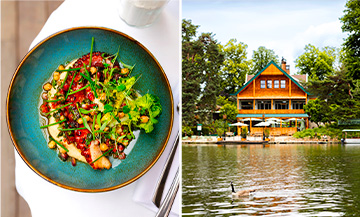 Le restaurant Chalet des îles au bois de Boulogne