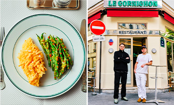 The Cornichon restaurant in Paris