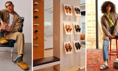 The Birkenstock shop in Paris