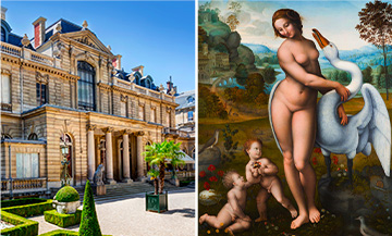 exhibition Masterpieces of the Galleria Borghese at jacquemard andre museum in Paris