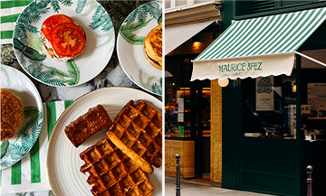 The Maurice café in Paris