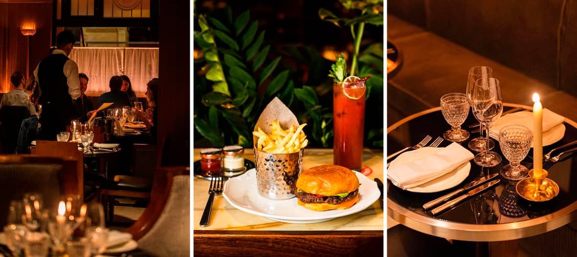 Ambiance chaleureuse et cuisine raffinée au restaurant Les Grands Voyageurs à Paris, idéal pour un dîner convivial.