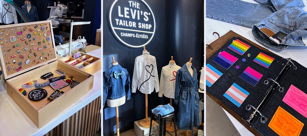 Atelier de customisation Levi's