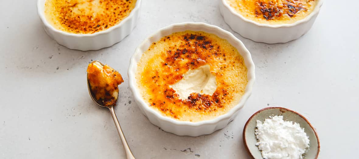 La recette de la Crème Brulée de Linda Vongdara