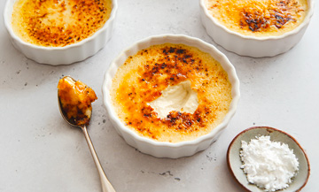 La recette de la Crème Brulée de Linda Vongdara