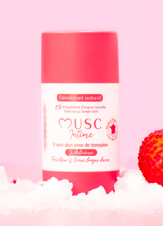 deodorant litchi musc intime