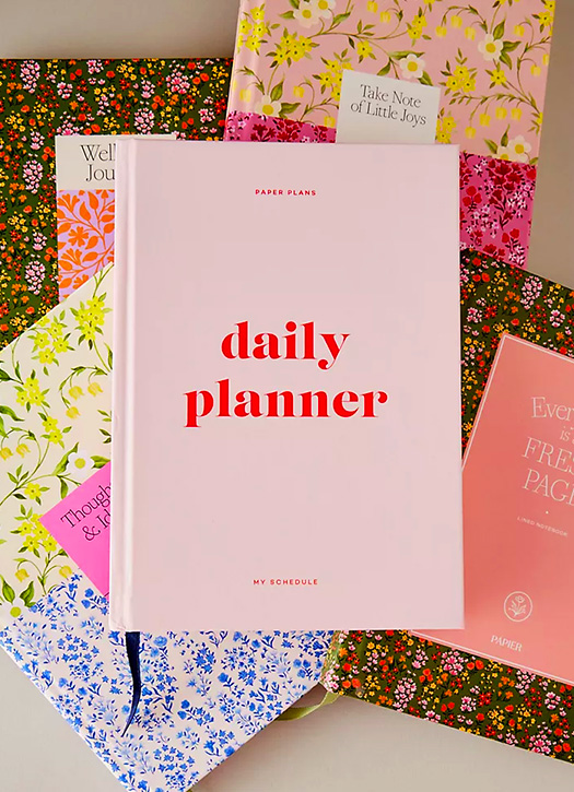 anthropologie daily planner