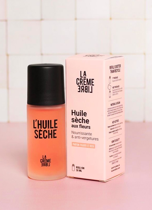 huile seche fleurs la creme libre 