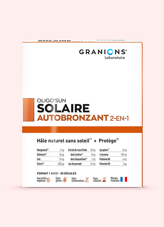 gellules solaire autobronzant granions laboratoires 