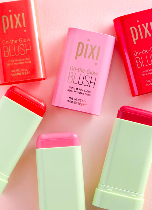 blush discret et lumineux pixi