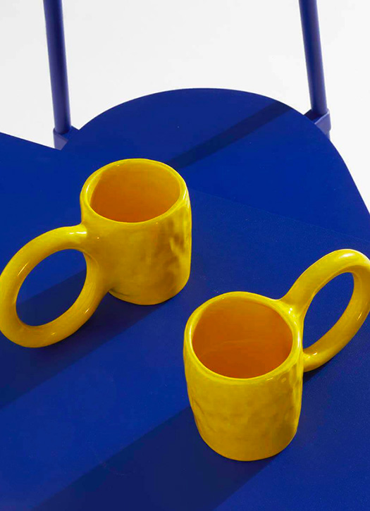 tasse citron jaune