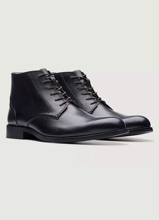 bottines cuir clarks