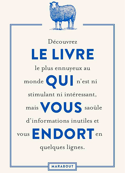 le livre qui vous endort