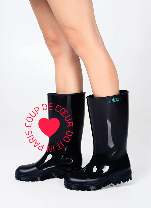 bottes pluie vernies