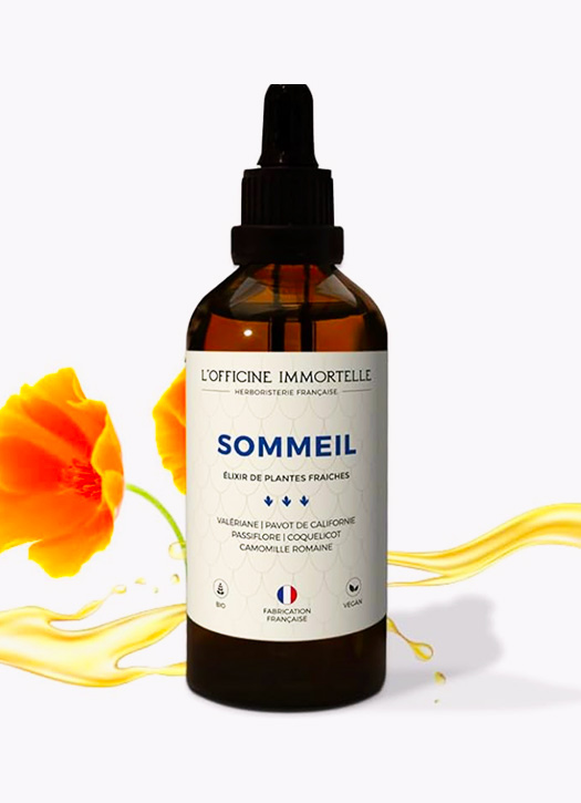 gouttes sommeil officine immortelle 