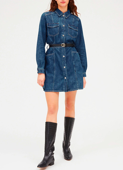 robe claudie pierlot jean