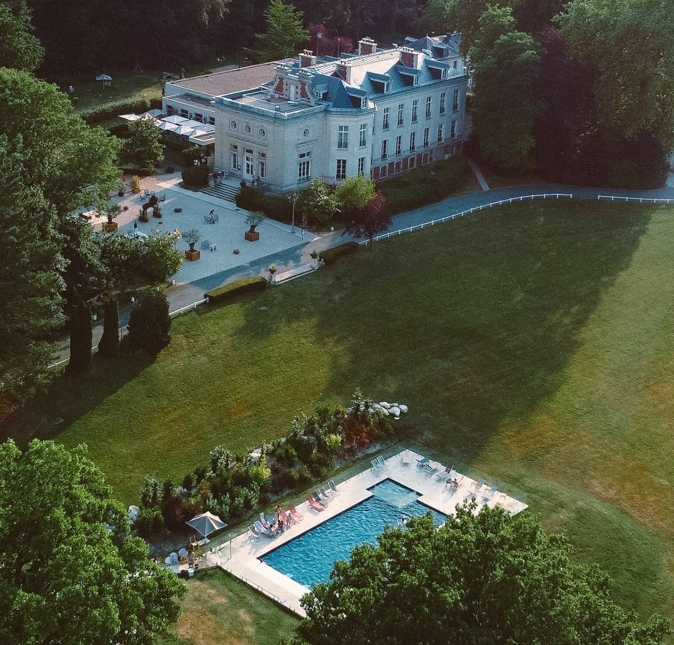 demeures de campagne piscine